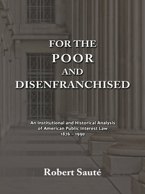 cover image of For the Poor and Disenfranchised